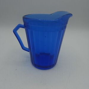 Vintage Hazel Atlas Cobalt Blue Depression Glass Creamer